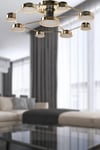 Arelon Ledli 9.Lu Avize Gold Kaplama