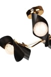Barella Ledli 6.Lı Avize Gold Kaplama