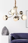 Larin Ledli 7 .Li Avize Gold Kaplama