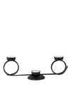 Lumina 3.lü Tealight Mumluk Siyah