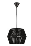 Modeno Tekli Avize Siyah 30 Cm