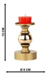 Molde Mumluk Eskitme Gold Top
