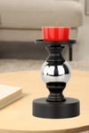 Molde Mumluk Siyah Krom Top