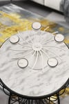 Pelikan 5.li Tealight Mumluk Beyaz