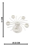 Pelikan 5.li Tealight Mumluk Beyaz