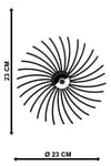 Rita Metal Tablo 23.lük Siyah