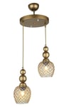 Velas 2.li Avize Eskitme Bal Cam