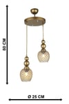 Velas 2.li Avize Eskitme Bal Cam