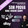 2026 ÖABT TÜRK DİLİ VE EDEBİYATI ÖĞRETMENLİĞİ SON PROVA GENEL DENEME KAMPI (VİDEO PAKET)