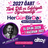 2027 EDEBİYAT ÖABT HERGÜNBİRDOZ SORU ÇÖZÜM GRUBU