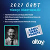 2027 ÖABT TÜRKÇE ÖĞRETMENLİĞİ CANLI DERS PAKETİ