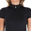 Binici Bluzu - Oakleigh - Siyah - Kısa Kollu