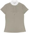 Equitheme Suzanne - Polo Binici Yarışma Bluzu - Taupe