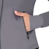 Fermuarlı Sweatshirt - Oakleigh - Çelik Gri