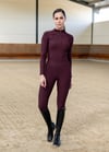Frame Uzun Kollu Base Bluz (Bordo)