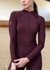 Frame Uzun Kollu Base Bluz (Bordo)