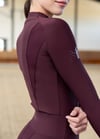 Frame Uzun Kollu Base Bluz (Bordo)