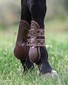 TRH5 Arka Koruyucu Getr (Fetlock Boots) - Kahverengi