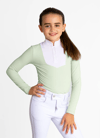 YR Sienna Uzun Kollu Yarışma Bluz (Adaçayı Yeşili)