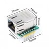 SPI'dan Ethernet/TCP/IP Dönüştürücü - W5500, USR-ES1