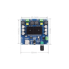 2 x 100W Bluetooth 5.0 Amfi Devresi TDA7498 TF Kart XH-A105