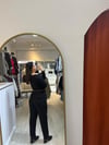 Kemer Detaylı Premium Kalite Siyah Pantolon