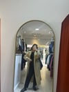 Taş Rengi Oversize Trençkot