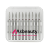 ASBeauty Elmas Kaplamalı 10'lu Paket Tırnak Frezi-Elmas K.F-Mum Alevi-23 mm-Kı
