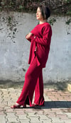 Bordo Triko Takım