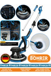 ALMAN BÖHRER 750W 5515M LED IŞIKLI TOZ TORBALI DUVAR ALÇI ZIMPARALAMA MAKİNESİ