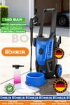 ALMAN DESİGNE BA011147 PROFESYONEL RED ELEKTRİKLİ FULL SET 140 BAR OTO ARAÇ YIKAMA MAKİNESİ