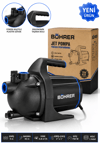 BA011457 JET TİPİ 1.0 HP 0.75KW YENİ MODEL TUTMA KOLLU SU POMPASI - BAKIR SARGILI
