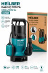 BA0115392 Profesyonel 400W Şamandıralı Kirli ve Temiz Su Dalgıç Pompası 7000 L/Saat  6m Yukarı Basma Yüksek Debili