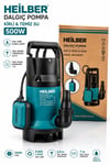 BA0115394 500W Şamandıralı Kirli ve Temiz Su Dalgıç Pompası 8.500 L/Saat Debi 6,5 Metre Basma