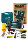 BA0115397 12V 250 PSI Çantalı Oto Lastik Şişirme Kompresörü 35 L/Dk Acil Tamir Setli