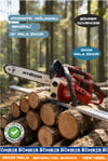 BENZİNLİ RYNDOR SERİES OTOMATİK YAĞLAMALI 30CM BENZİNLİ DAL BUDAMA AĞAÇ KESME MAKİNESİ