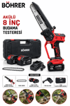 BÖHRER BA011407 10 PİLLİ 2 AKÜLÜ KÖMÜRSÜZ 20CM AKÜLÜ DAL BUDAMA TESTERESİ