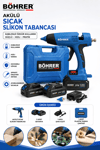 BÖHRER BA011412 AKÜLÜ YENİ MODEL SICAK SLİKON TABANCASI - 36V 5AH 