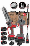 BÖHRER BA011447 30MM BUDAMA MAKASI + 20CM BUDAMA TESTERESİ + 2M TELESKOPİK KOL