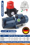 JET1100AH + HİDROMAT - 5 Kata Kadar Yeterli Su Hidroforu – Şebeke Suyu Basınç Arttırıcı - Kendinden Otomatik Şamandralı - 1.1 kW 1.5 HP Otomatik Hidrofor - Güçlü Performans