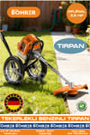ORJİNAL 3.5 HP BENZİNLİ TEKERLEKLİ TIRPAN - OT ÇALI DİKEN KESME MAKİNESİ