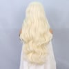 Platin Fiber Sentetik Front Lace Tül Peruk