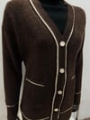 KAHVERENGİ ANGORA HIRKA