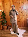 KREM TAŞLI SCUBA TAKIM