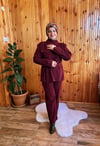 SELANİK KUMAŞ TAKIM BORDO