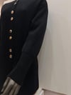 SİYAH GOLD DÜĞME HIRKA ANGORA HIRKA