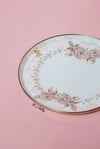 Rosadora Emaye 2'li Pasta Tabağı Dekoratif Vintage Servis Tabağı