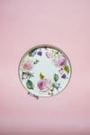 Rose Deluxe Emaye Çay Tepsisi Dekoratif Vintage Servis Tepsisi