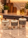 Savana 3'lü Emaye Kavanoz Set