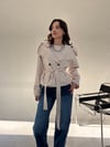 Bej Kısa Trenç TRENÇKOT - Taksim Butik